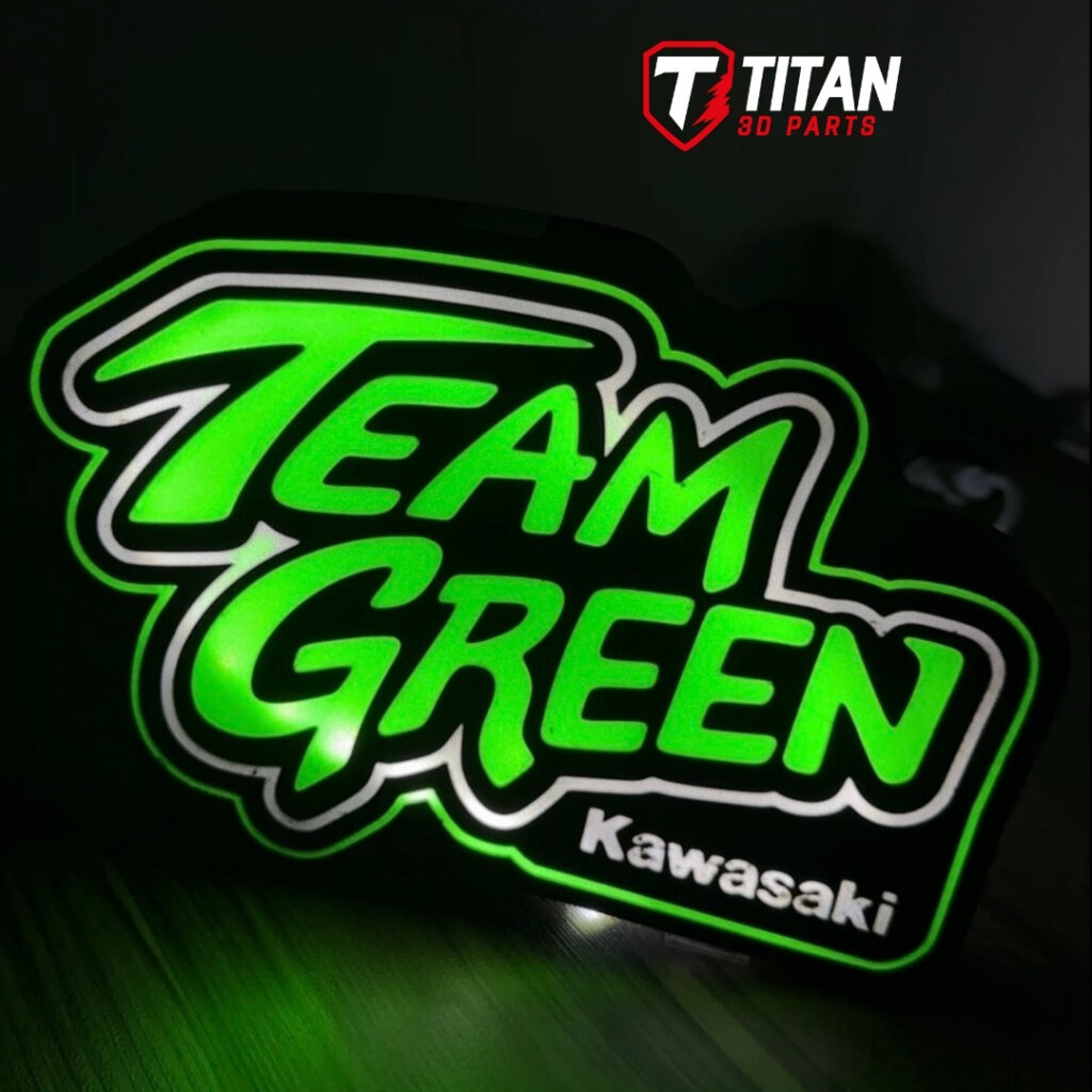 Luminária de Led Kawasaki Motocross